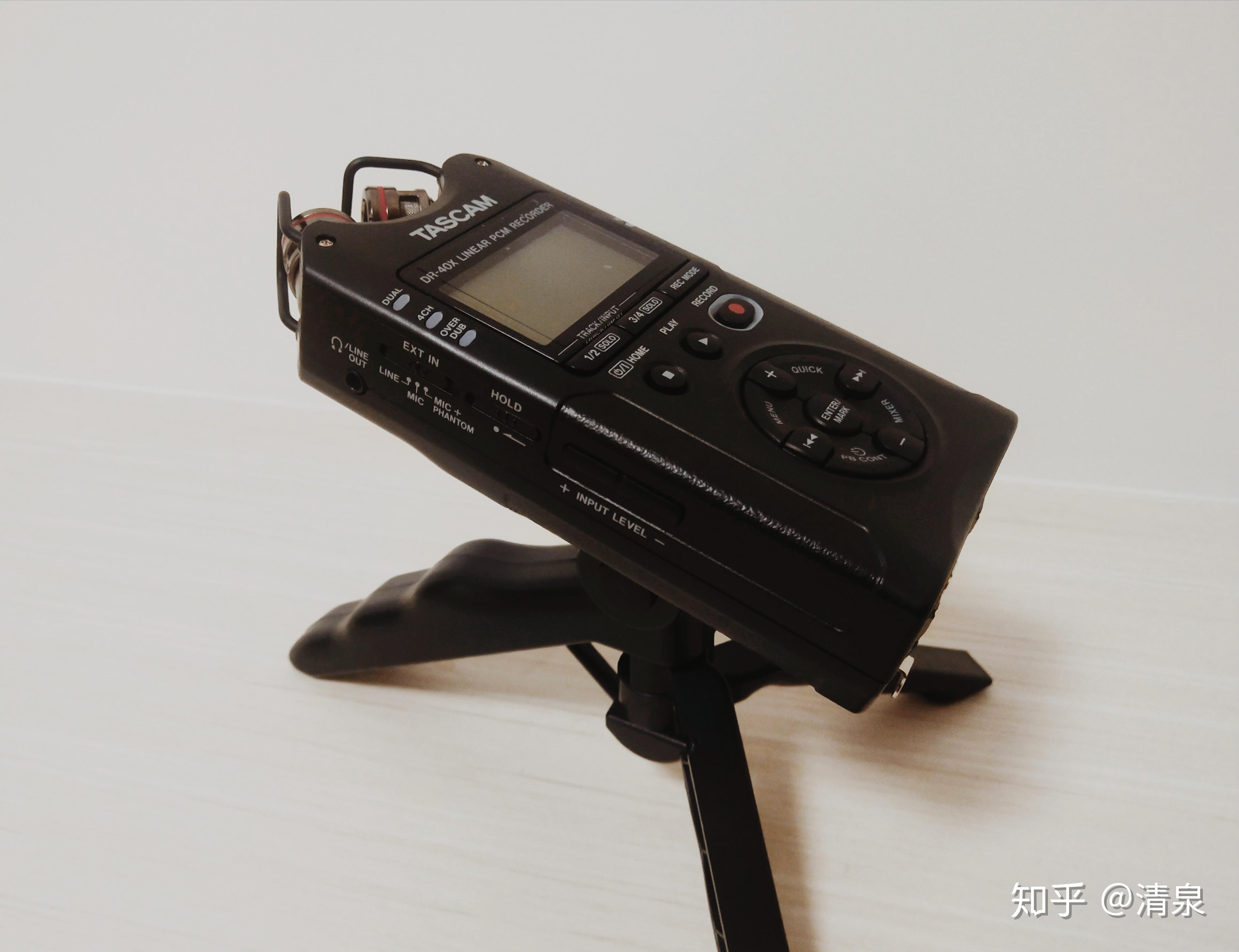 捕风——tascam dr40x录音笔使用体验