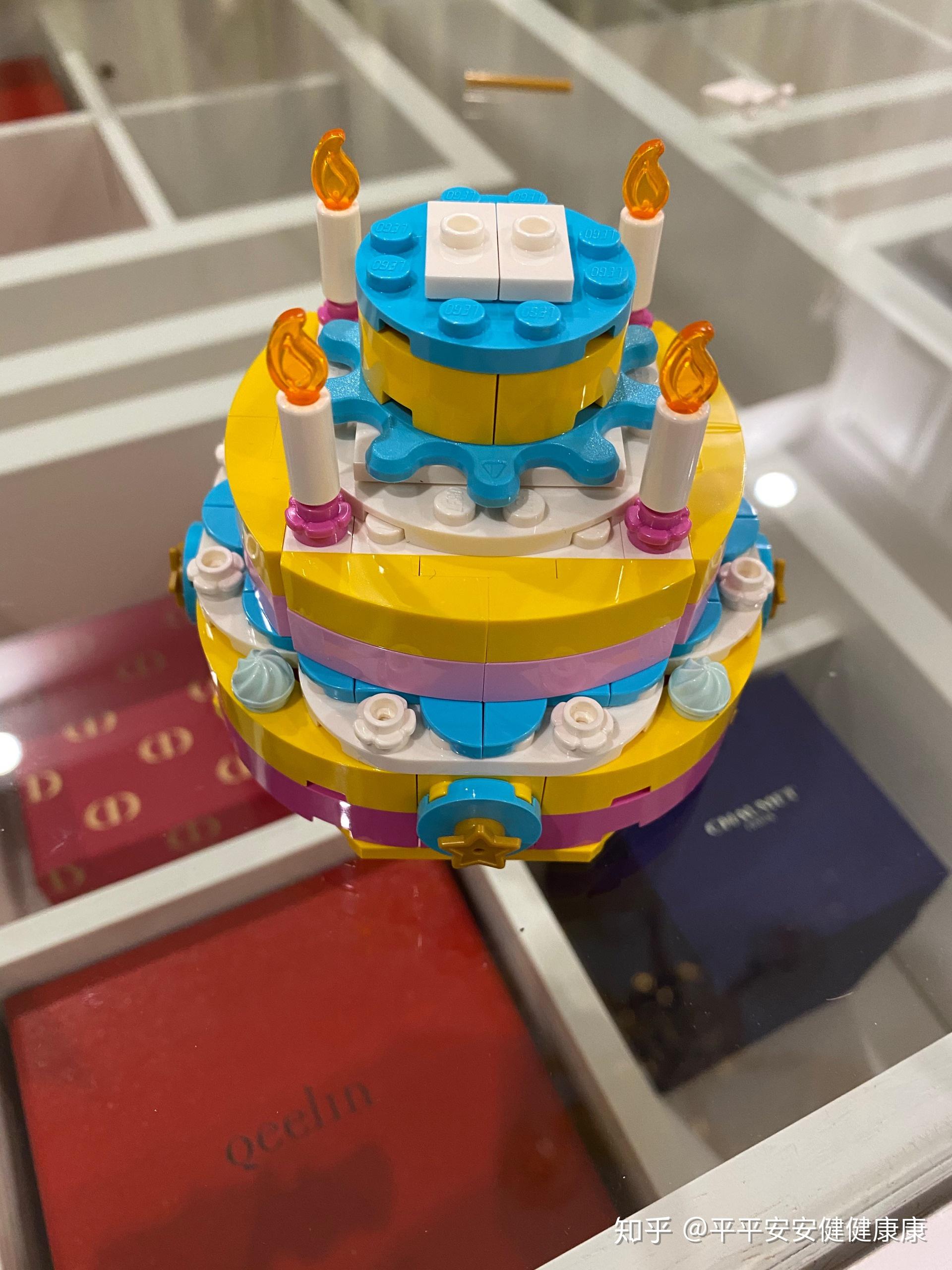 乐高lego40382生日蛋糕全分享