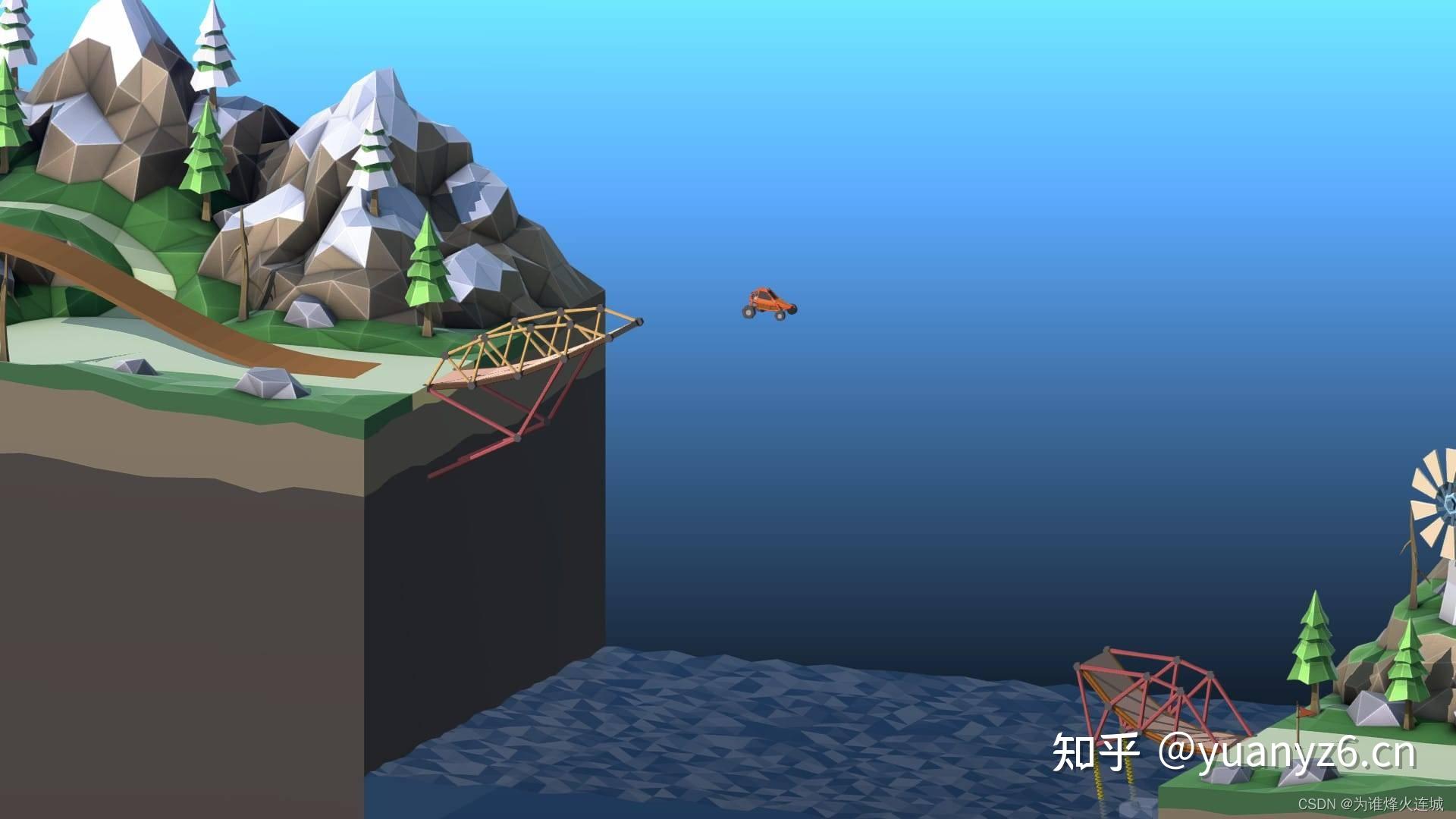 polybridge2桥梁建造师2mac版–好玩的模拟造桥游戏