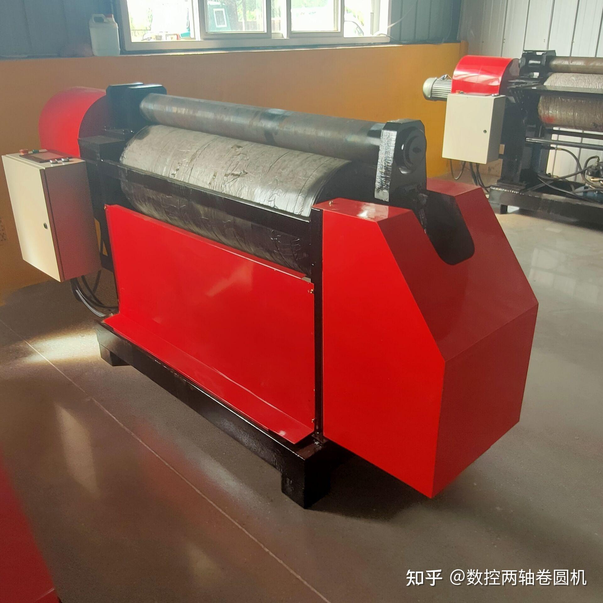 两轴卷板机-数控自动两棍卷圆机 - 知乎
