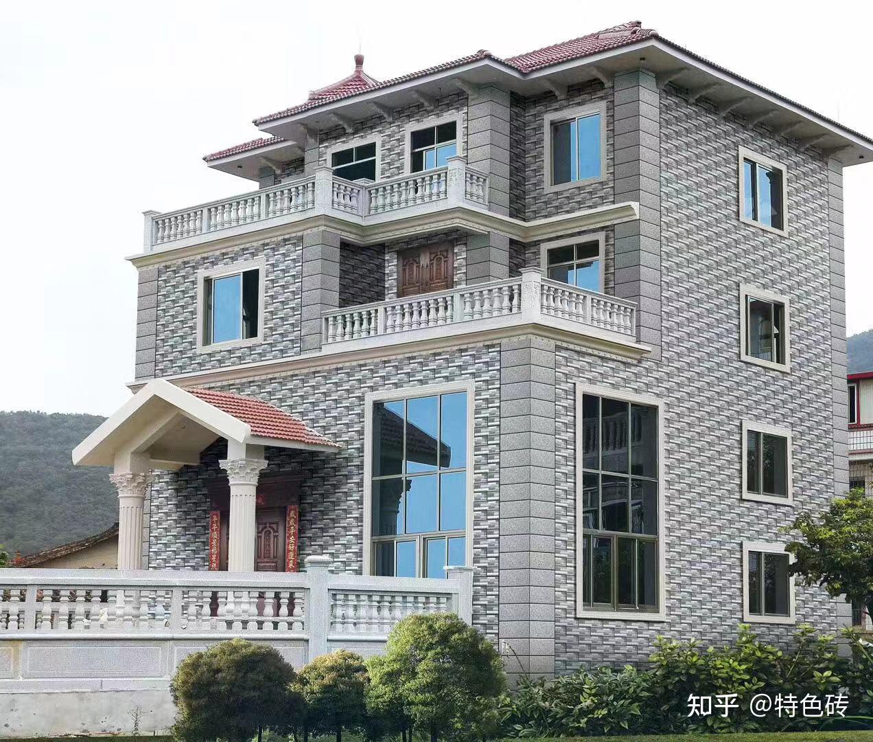 自建房工程外墙砖怎么选用外墙砖颜色？ - 知乎