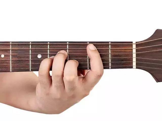 吉他拨弦正确的手型图图片