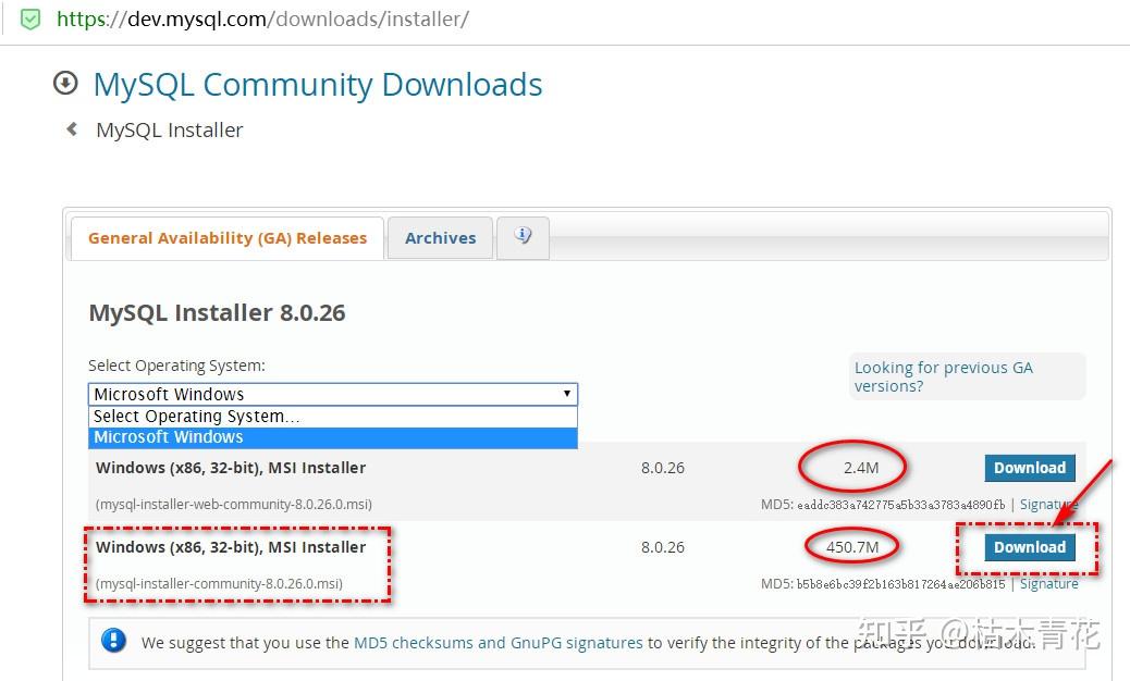 Windows mysql 