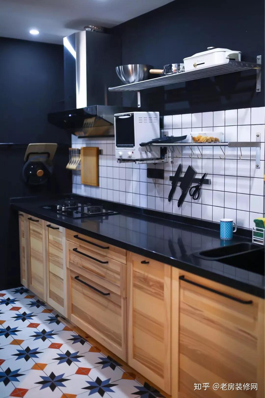 厨房橱柜台面颜色大不同你会选择哪一款