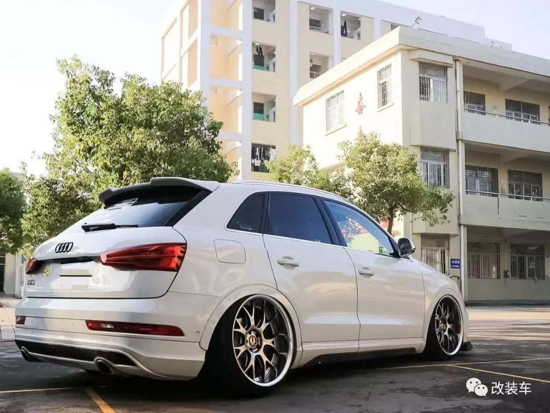不务正业的suv改装低趴姿态这辆奥迪q3的历程充满辛酸