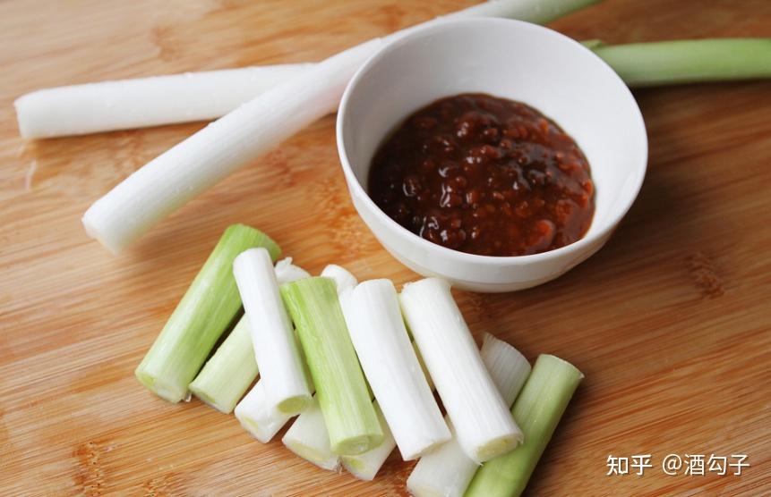 第六道:大葱蘸酱
