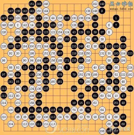 世纪名局鬼才吴清源挑战不败名人星61三三61天元之局