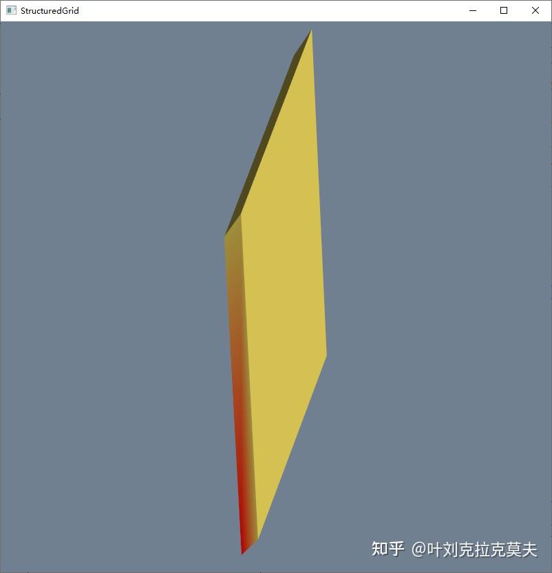 VTK官方示例Python版384 - StructuredGrid.py - 知乎