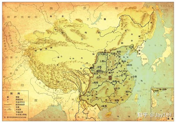 附录3.中国历代王朝地图 - 知乎