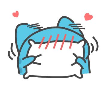 ins超火的六脚小蓝猫动图表情包