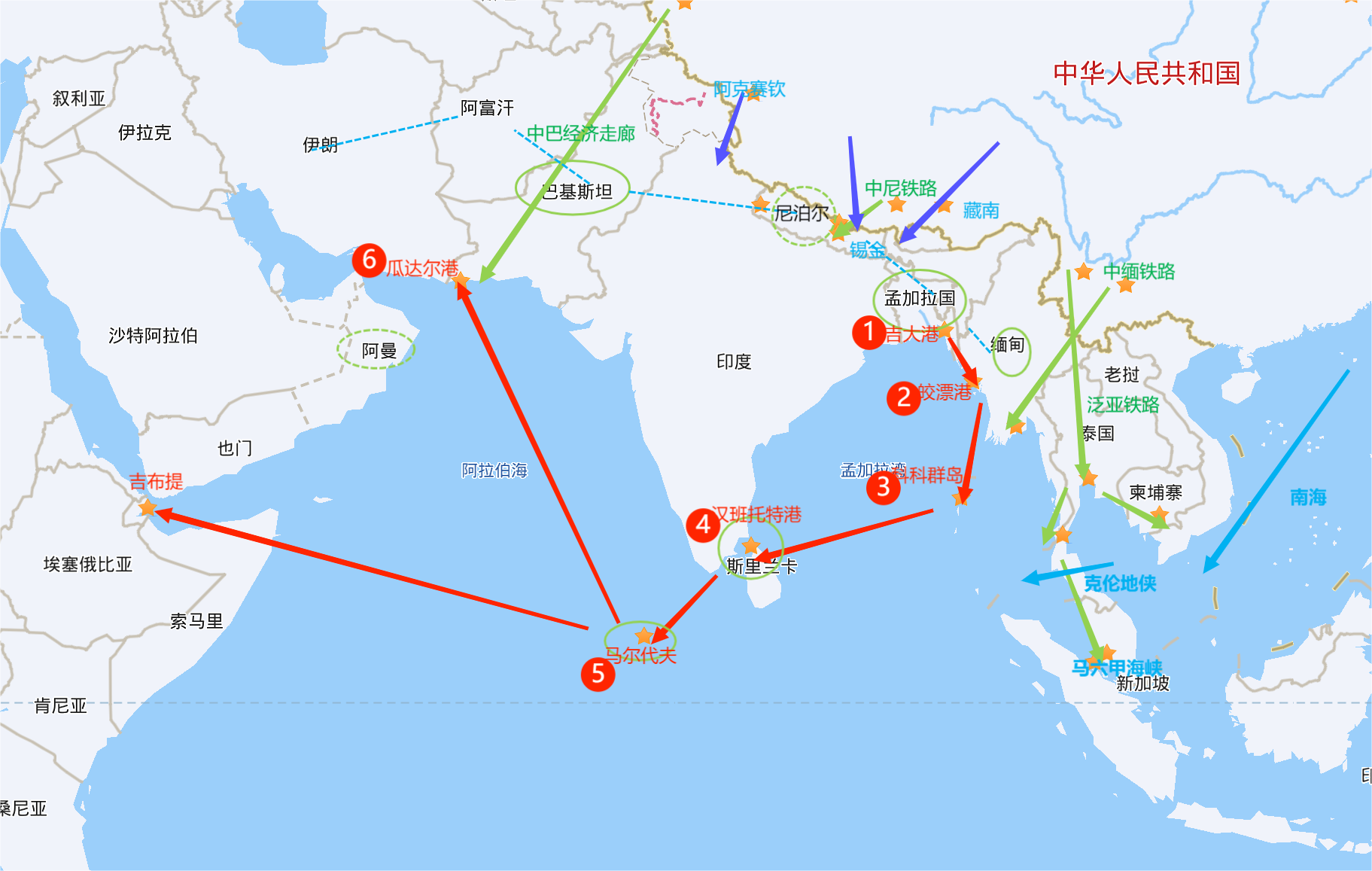 第一岛链地图图片