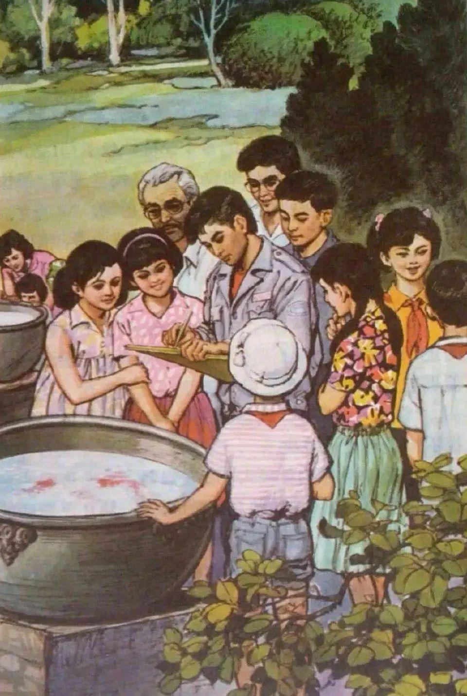 小学课本插图 知乎