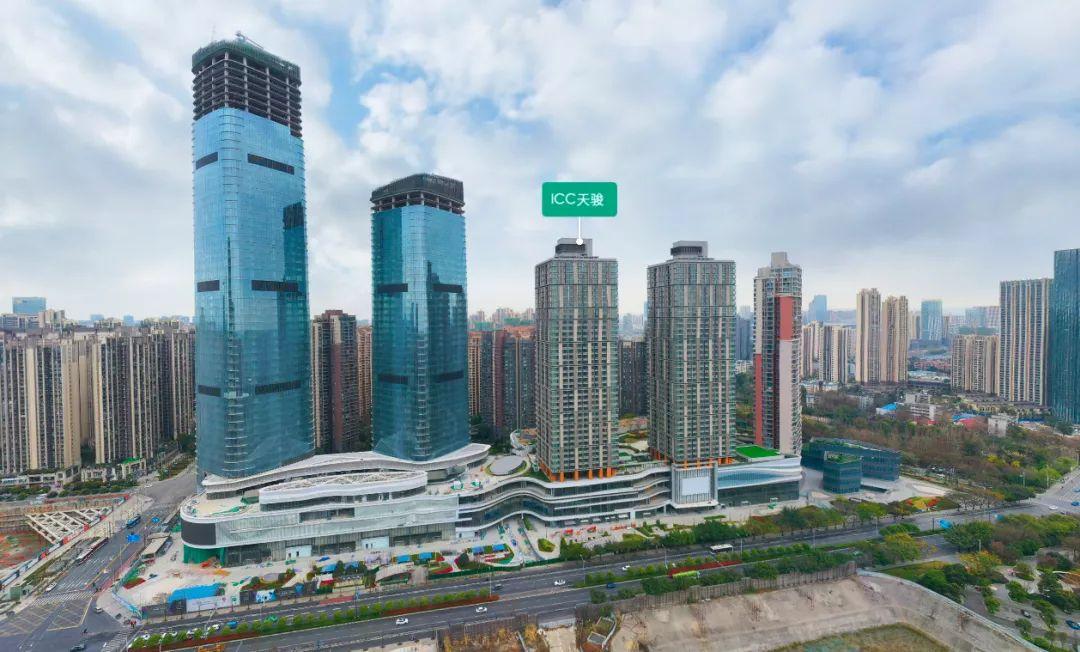 成都icc项目是攀成钢区域的土拍一号地块,2007年底出让,由新鸿基