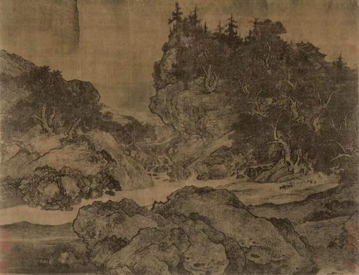 作品赏析——北宋范宽《溪山行旅图》
