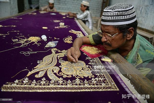 波斯的宝藏灿若星辰的印度丝工艺