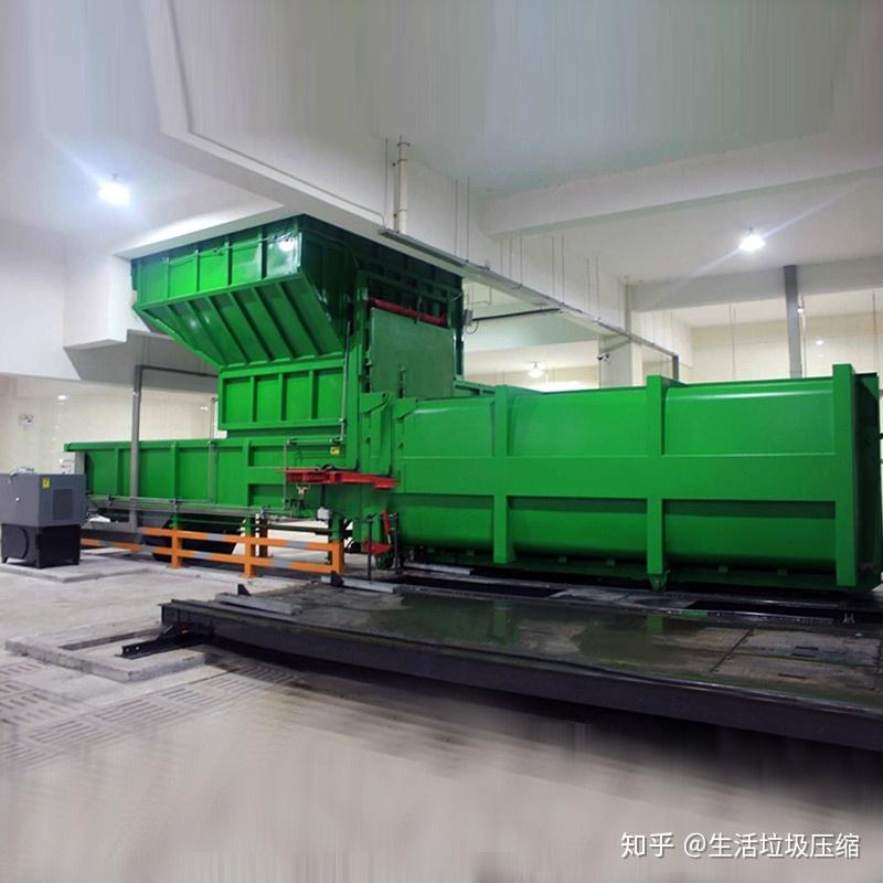 22立方分体水平式垃圾压缩机的介绍