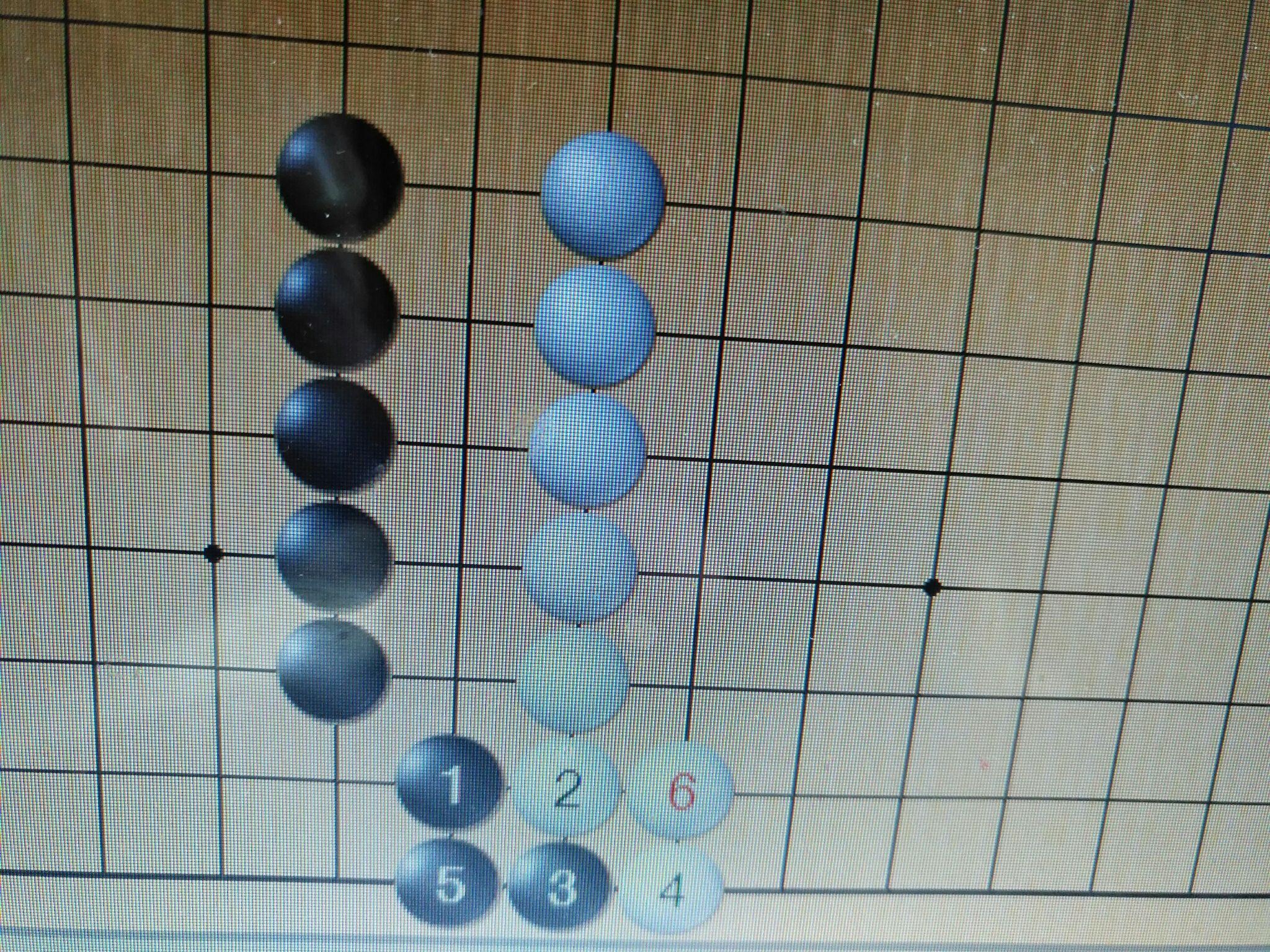 上图两例对黑白双方来说都是先手官子,也就是双先官子.