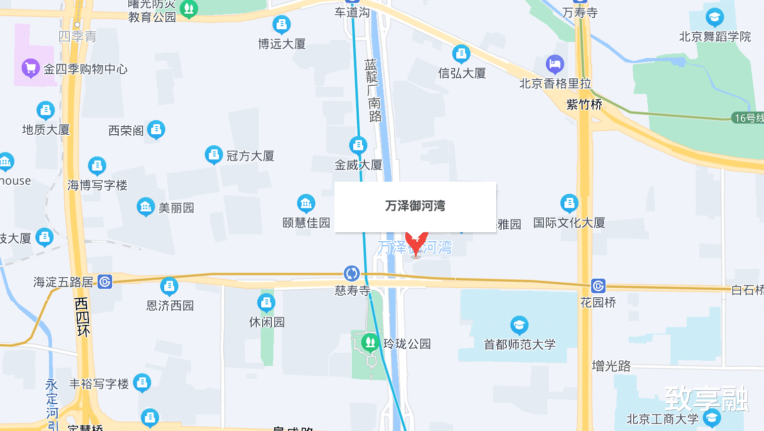 北京海淀區萬澤御河灣大三居1228w起拍市場價差六百多w