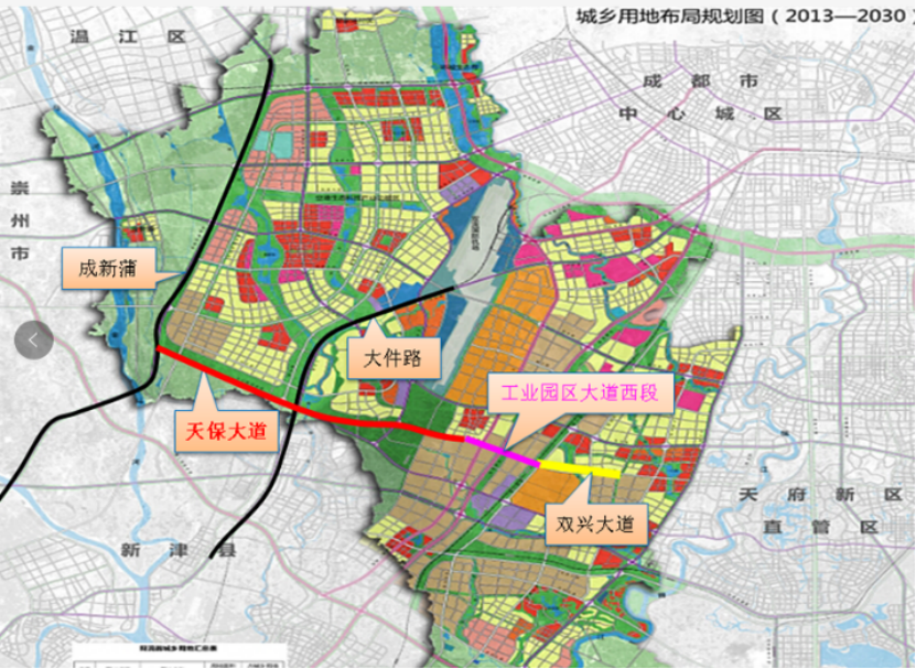 等主线节点同步加速建设中至牧马山污水处理厂污水管道目前天保大道成