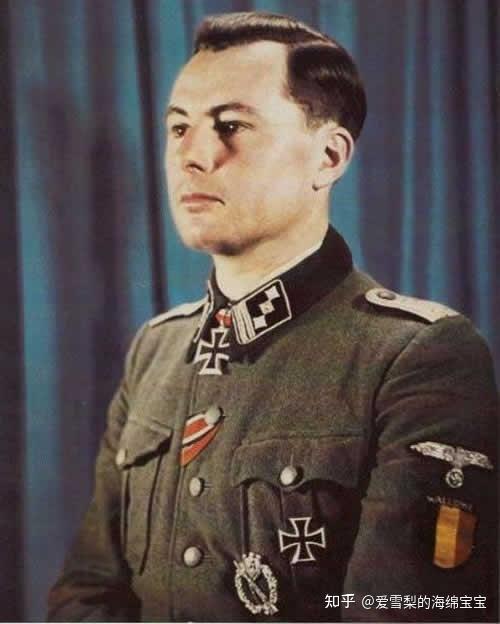 degrelle):比利时政治家,武装党卫军第二十八"瓦隆人"志愿装甲掷弹兵