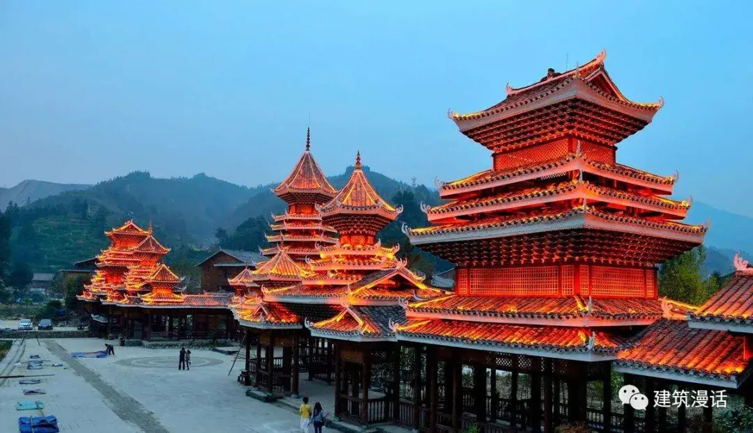 中国古建筑六大门派