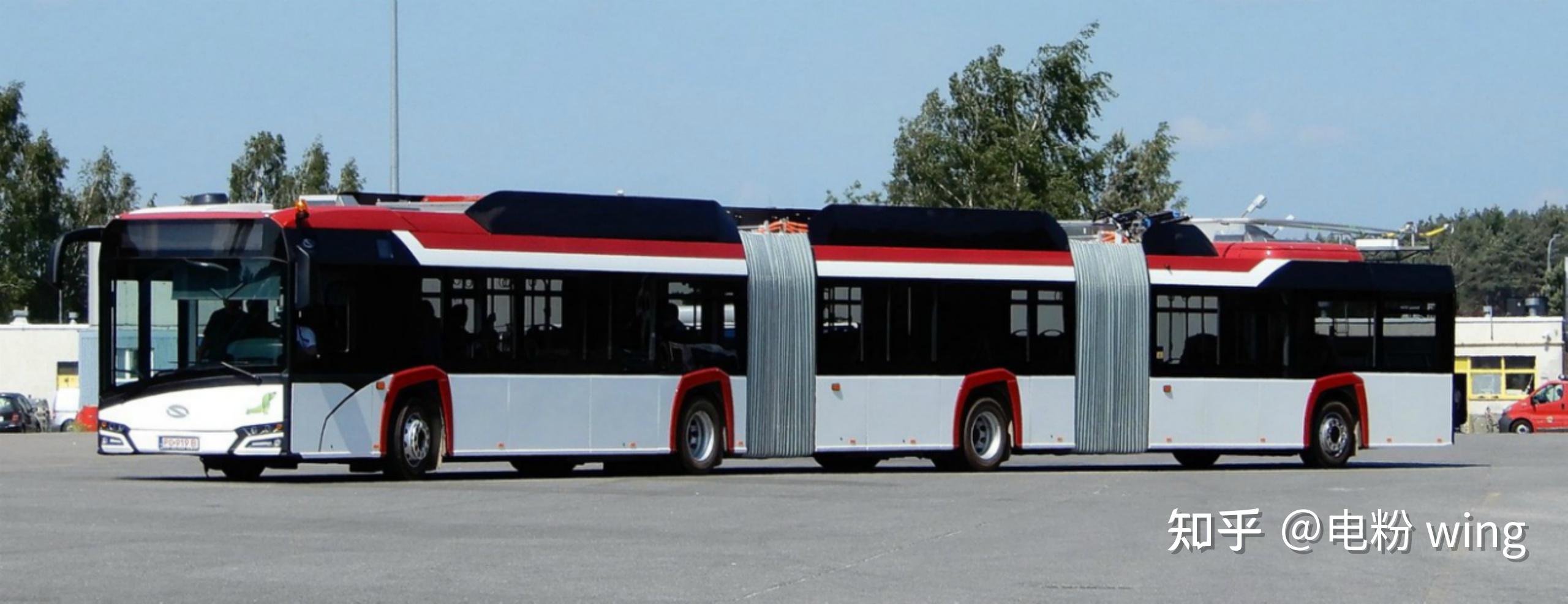 在线充的新应用布拉格重建无轨电车网络采购双铰接无轨电车