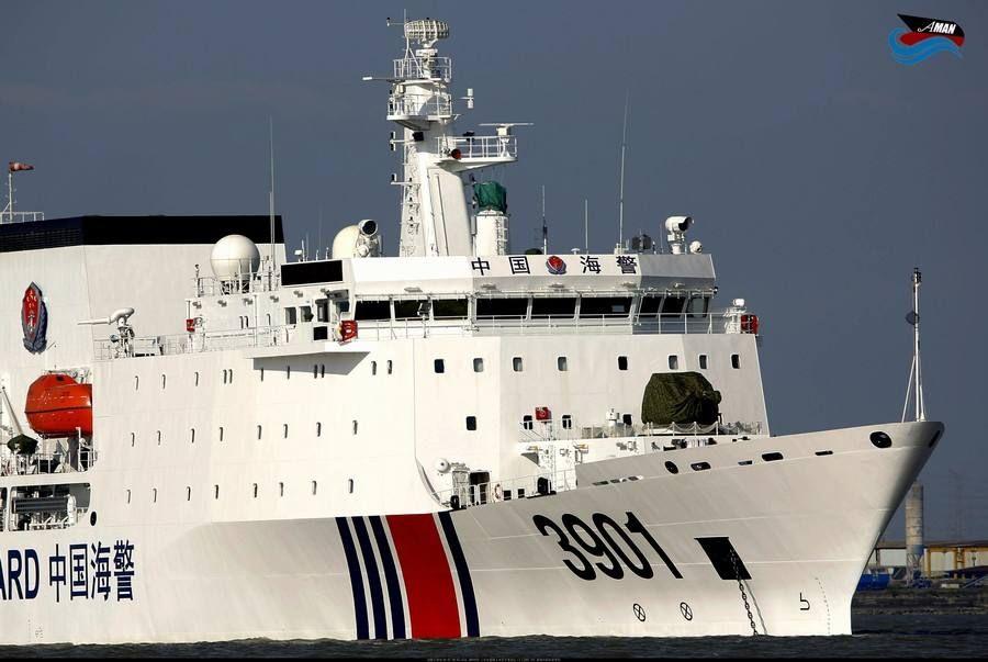 "渔政88号"船,满载排水量1.5万吨,长171.4米,宽24.