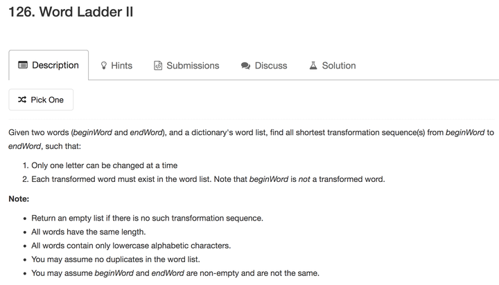 LeetCode Word Ladder II的个人解题过程 - 知乎