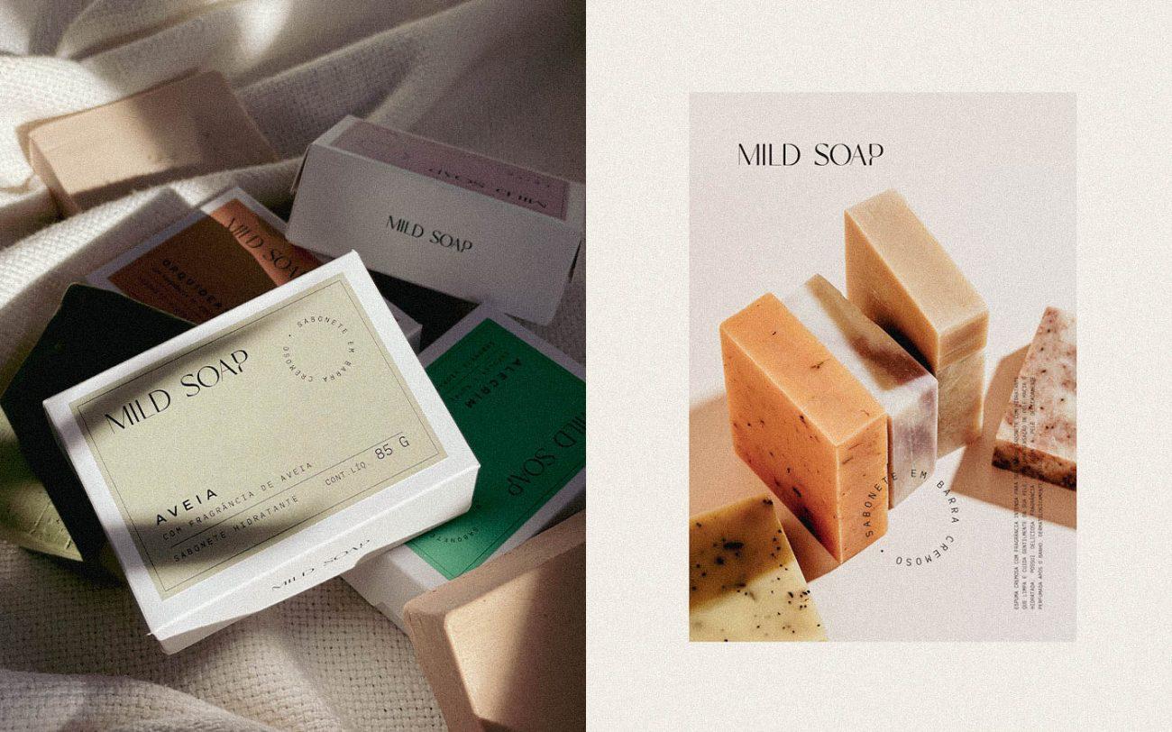 mildsoap香皂品牌形象设计