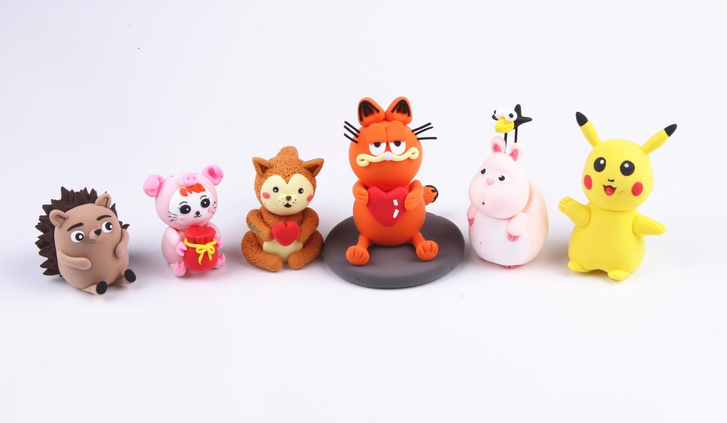 超轻粘土入门作品分享 知乎