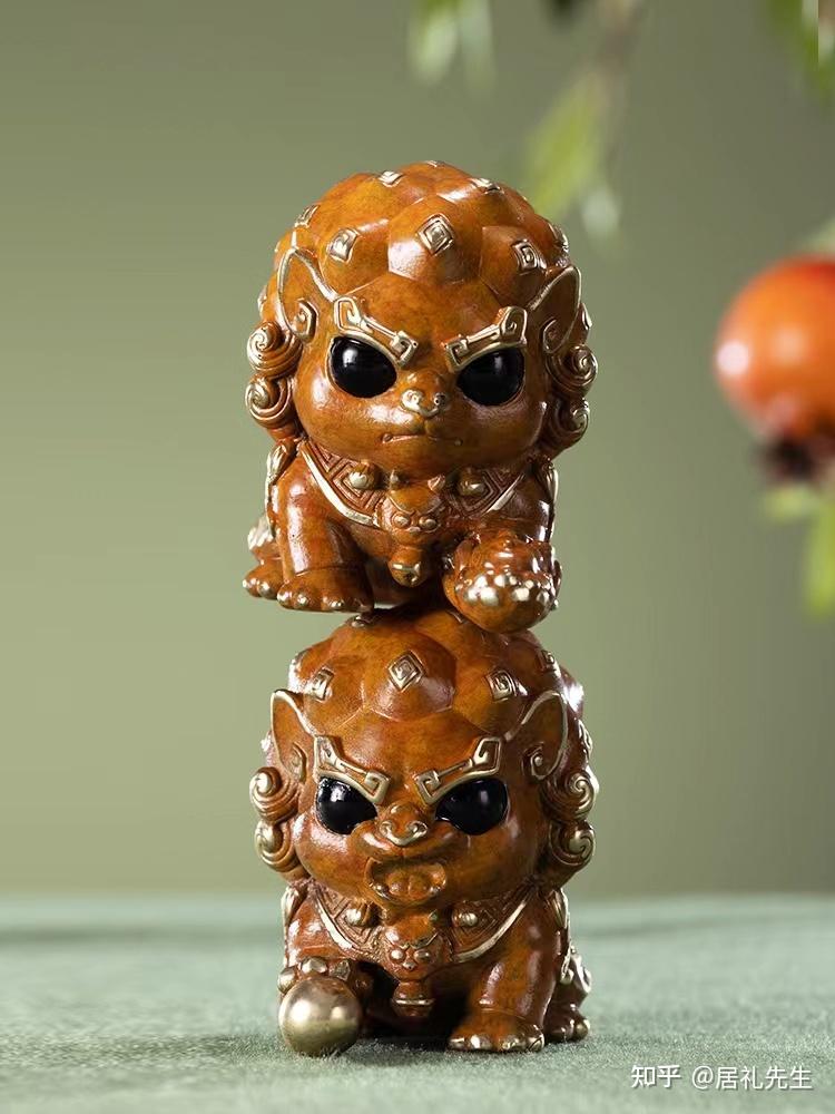 朱炳仁铜金猴报喜铜雕猴萌宠摆件