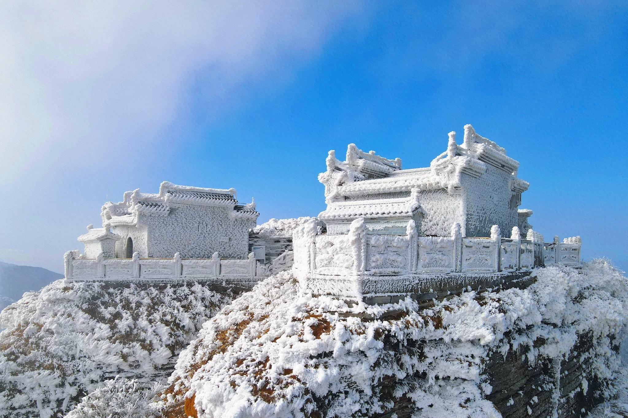 贵州冬季旅游景点推荐梵净山旅游攻略低音号免费语音导游