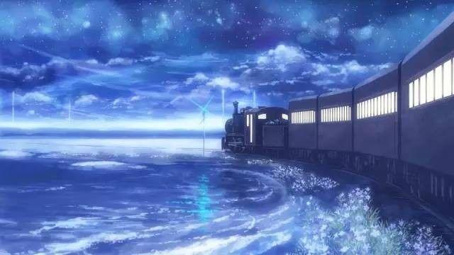 《银河铁道之旅》,则是看一次即流泪一次的cg动画.