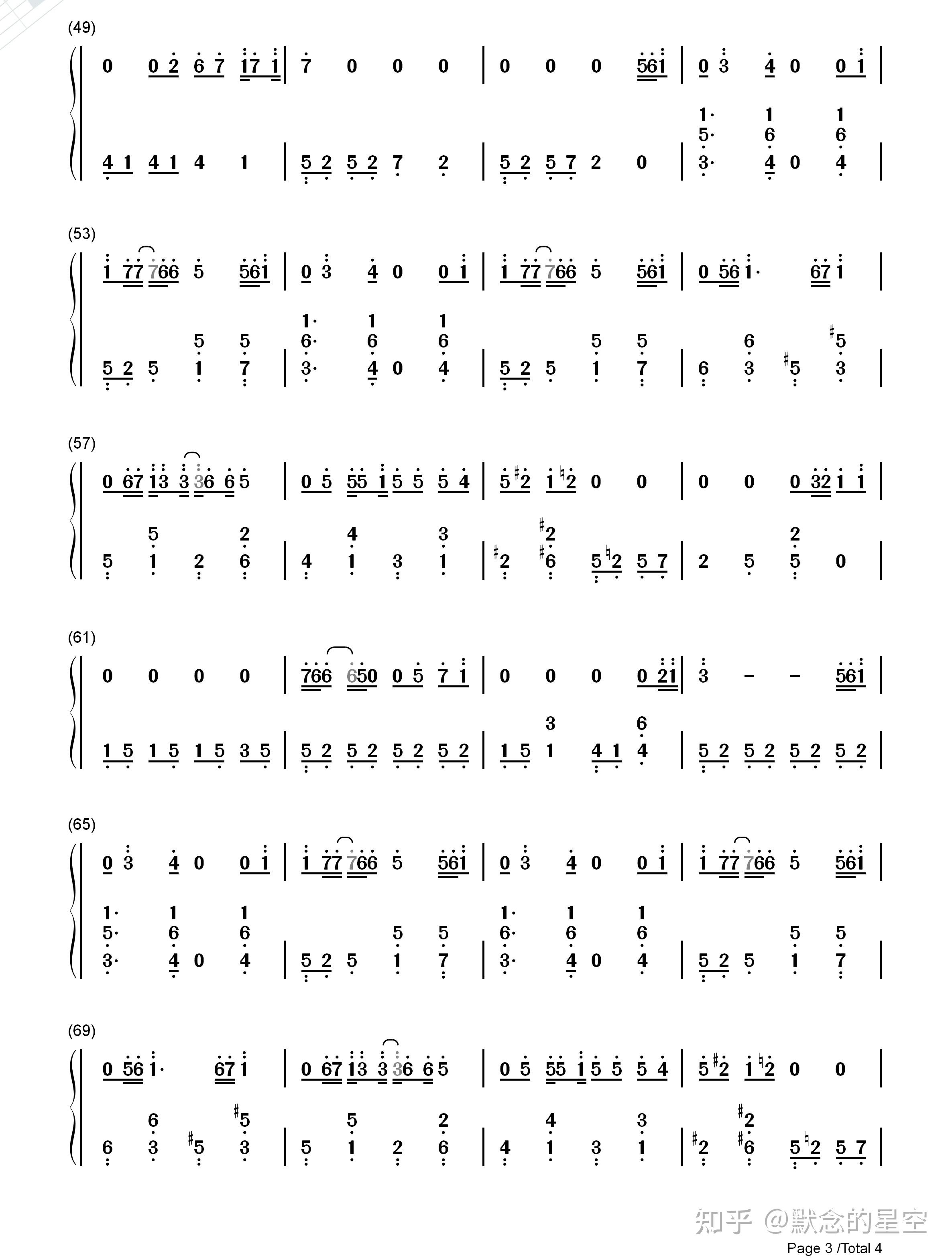 钢琴谱双手简谱双版本韦礼安还是会我可能不会爱你主题曲