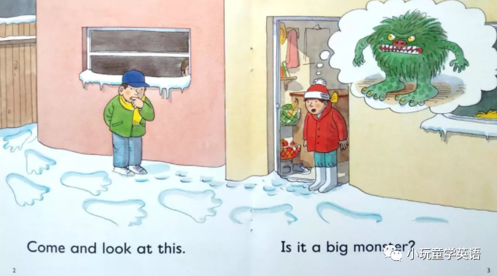 分级读物牛津树解读l1级bigfeet下雪天出现怪事小侦探上线