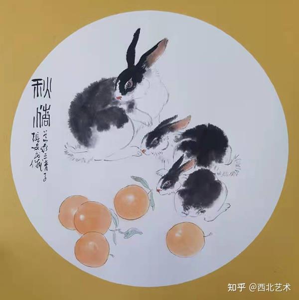 画家张安民山水花鸟人物书法作品赏析