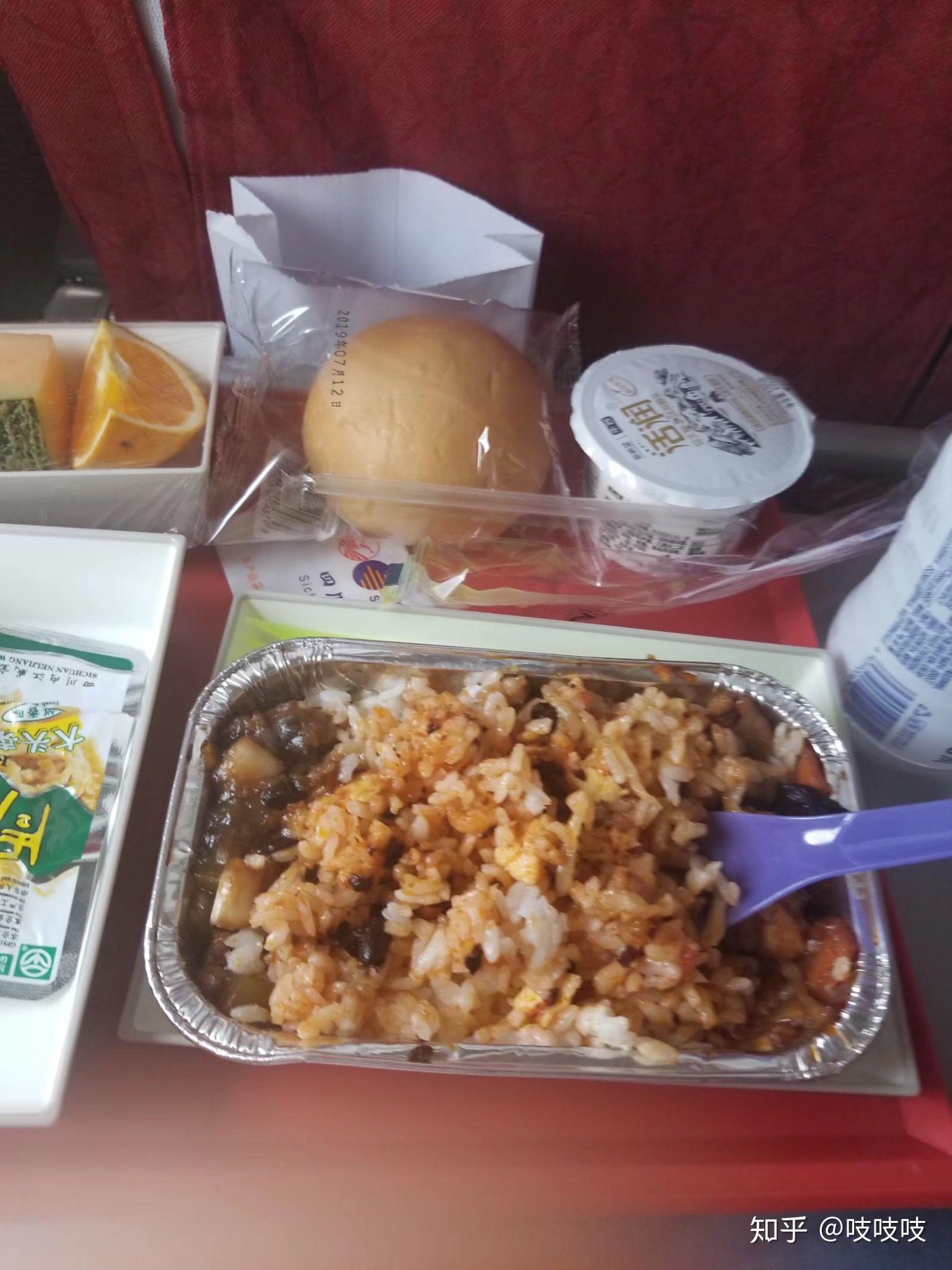 四川航空餐食图片