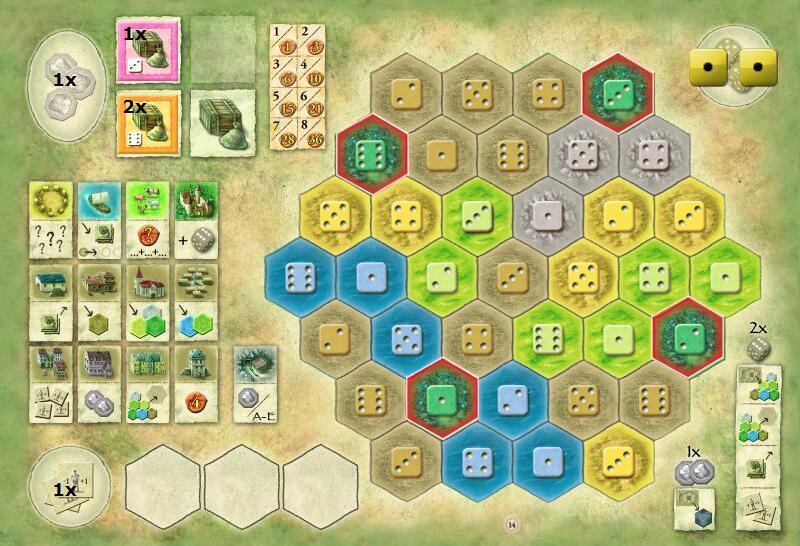 桌游thecastlesofburgundy勃艮第城堡的入门规则攻略和一些个人心得