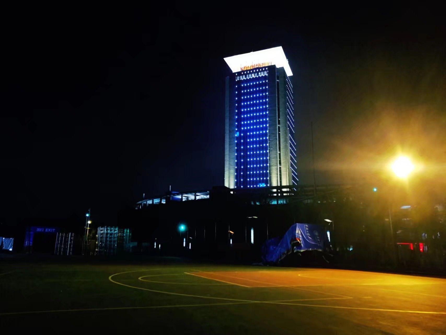 华侨大学 夜景图片