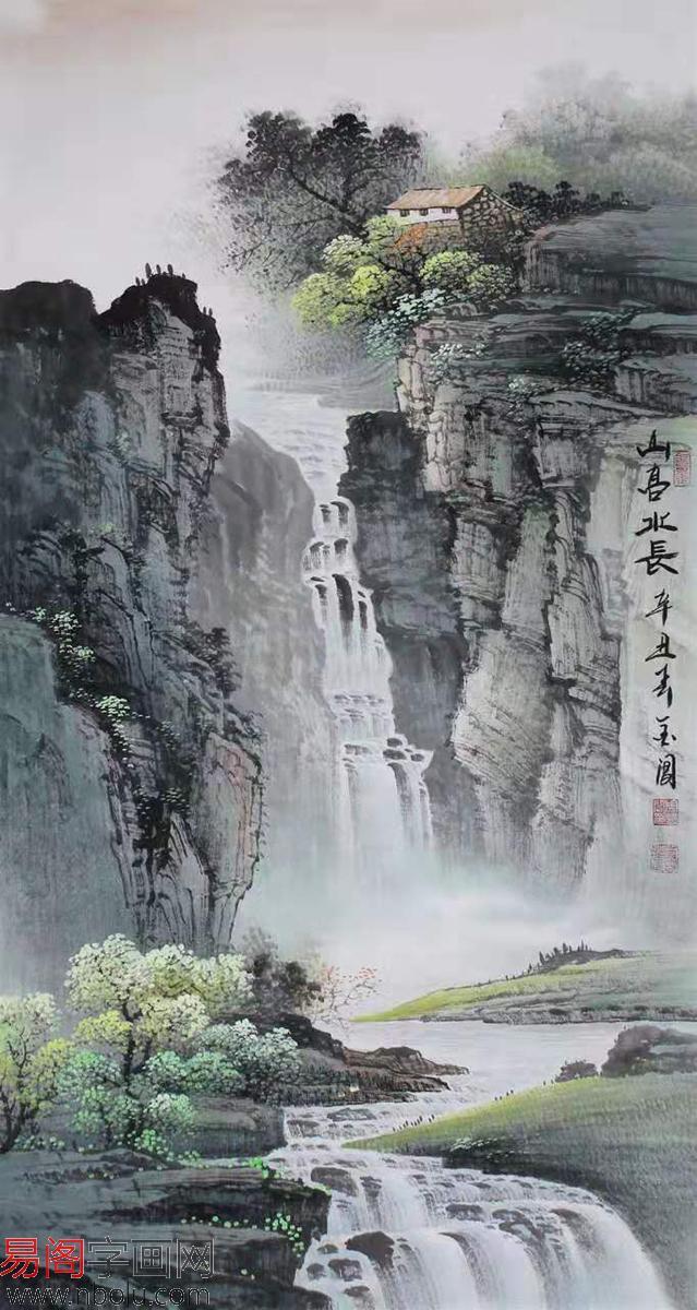 周金阊山水画大气魄大格局大境界