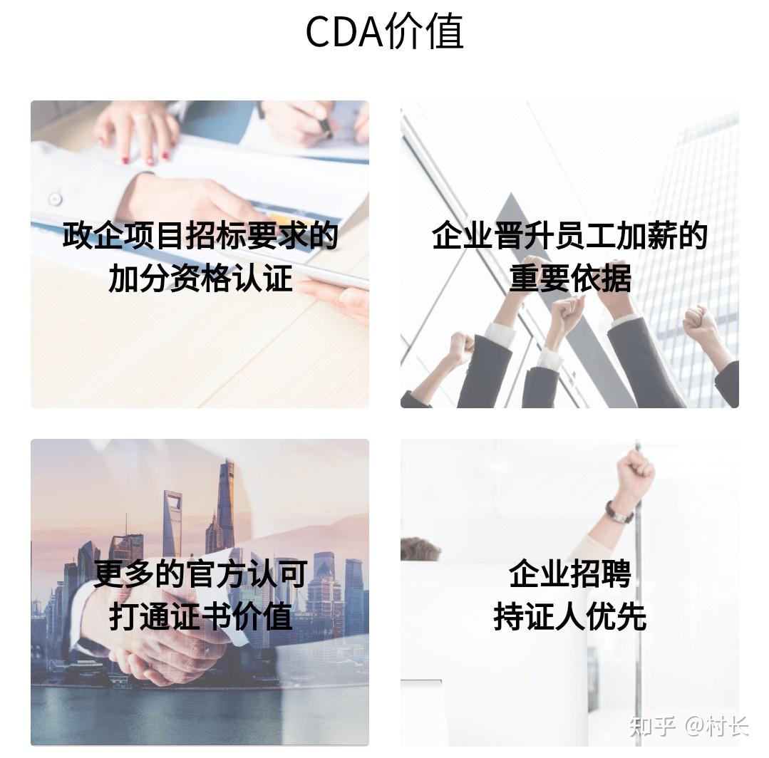 CDA数据分析师证书有必要考吗?含金量怎么样? - 知乎
