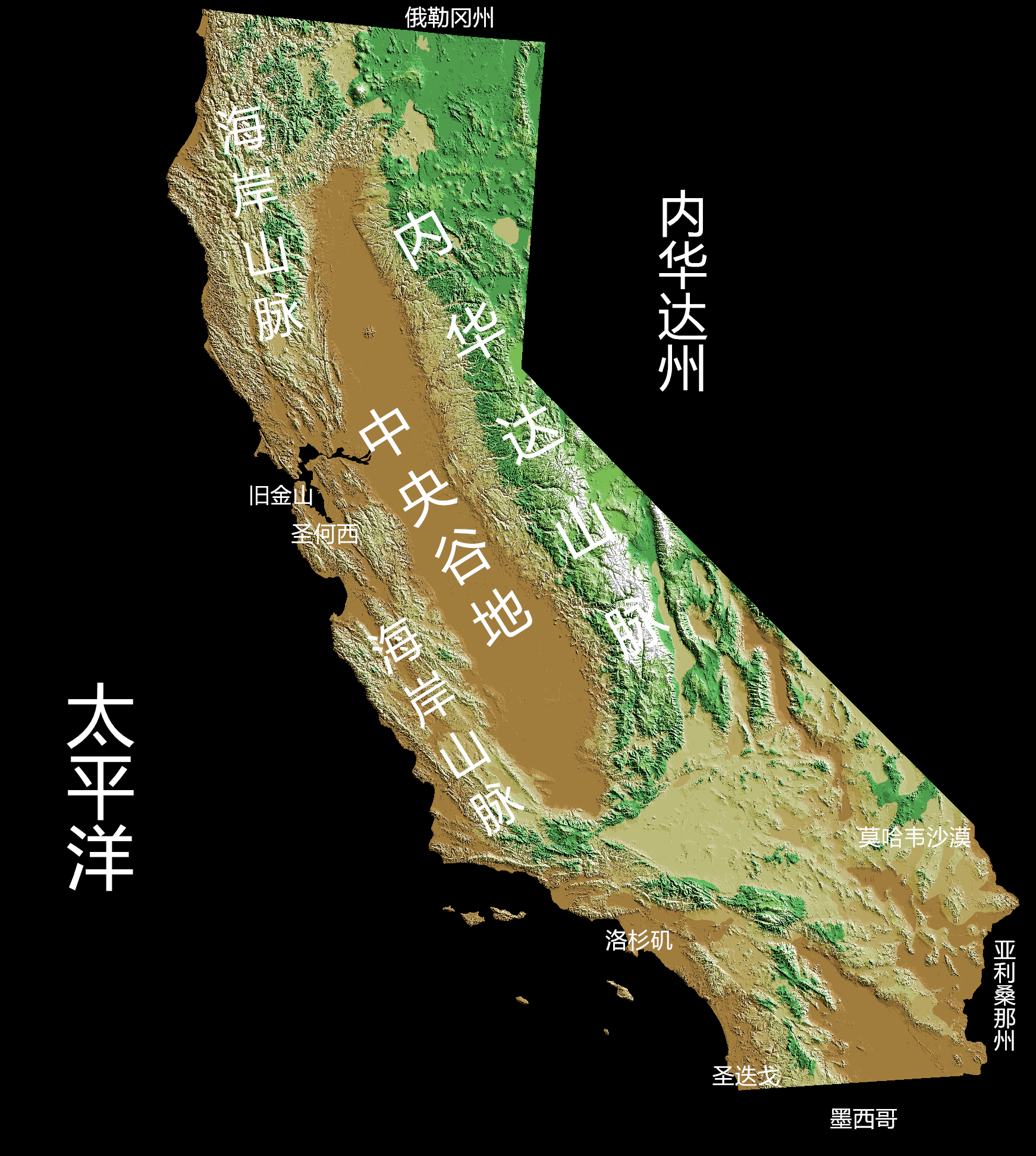 net,星球研究所标注)这样的地形与群山环绕一个盆地的中国四川颇为