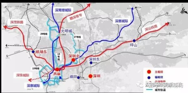 深圳地铁线路图（最详细，1-33号线），附高铁与城际线路图，持续更新  第79张