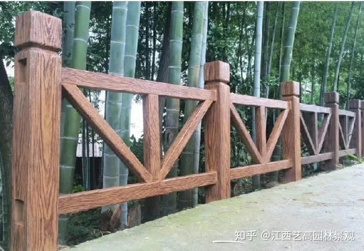 大连防腐木护栏木质护栏实木护栏 - 华昌 - 九正建材网