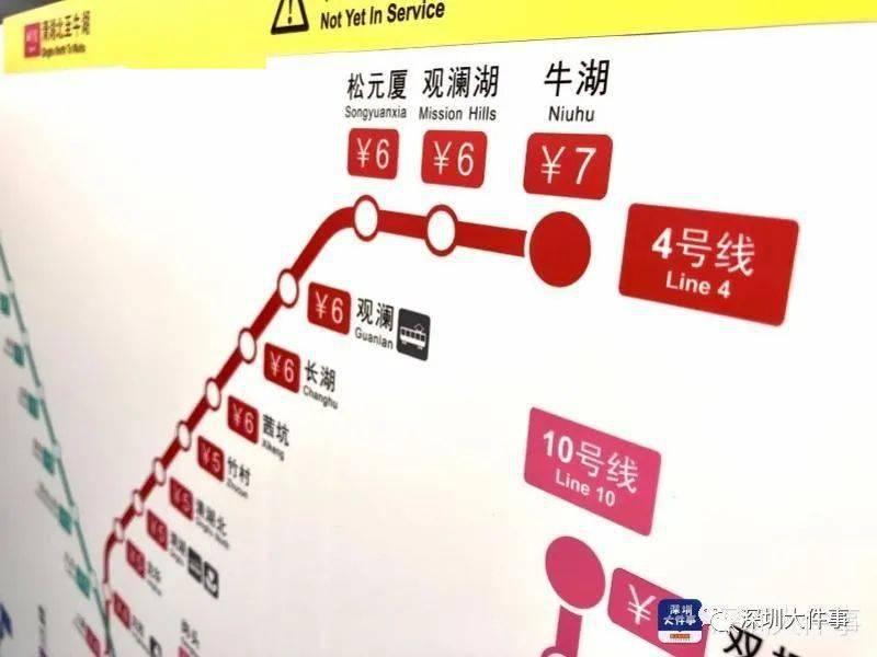 10月深圳开通4条地铁,观澜线站点首度曝光!丨渔村智囊团