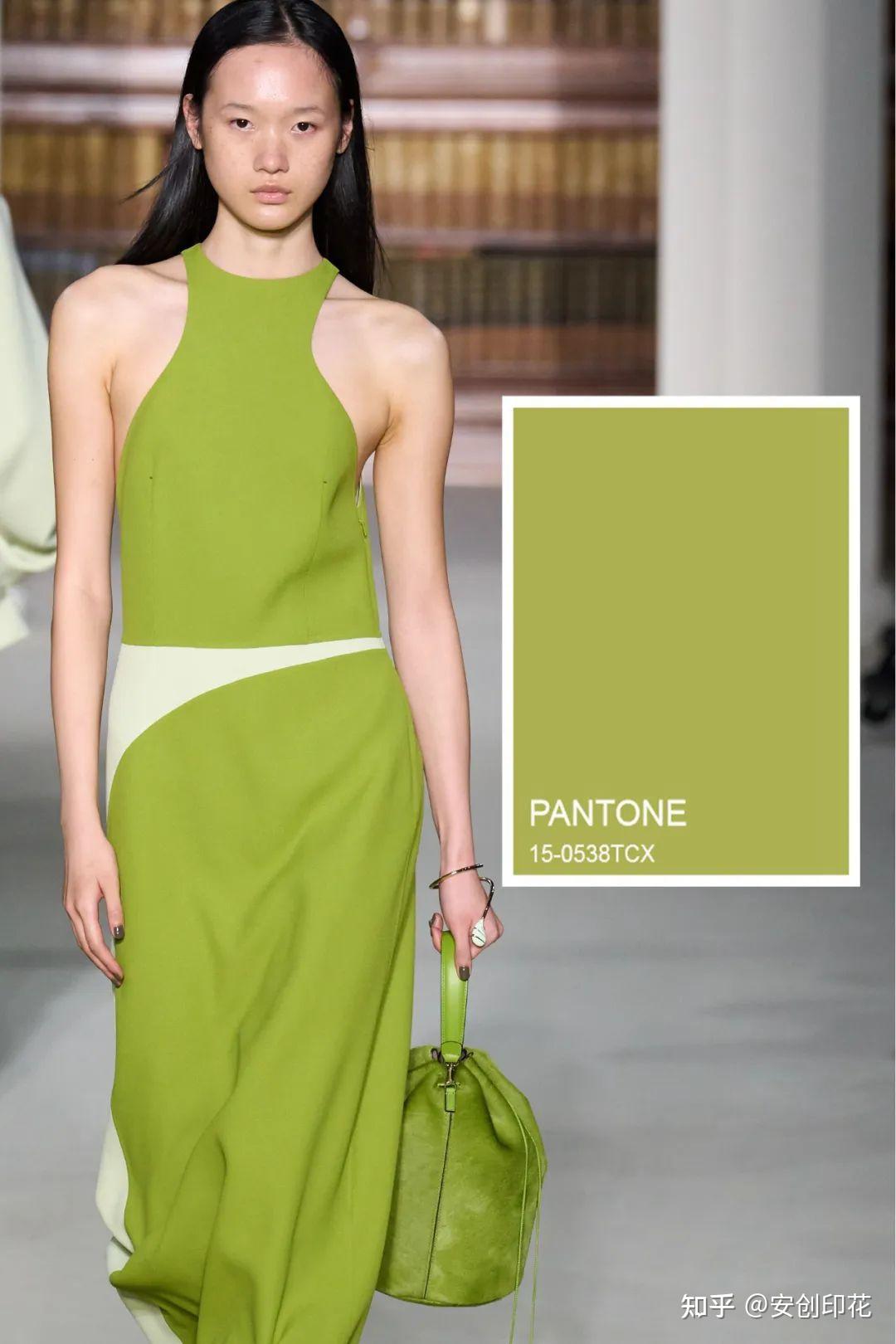 荧光绿:今年秋冬女装最具强烈视觉冲击力的色彩 - 知乎