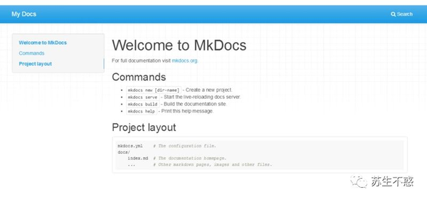 Python 文档生成器 mkdocs - 知乎