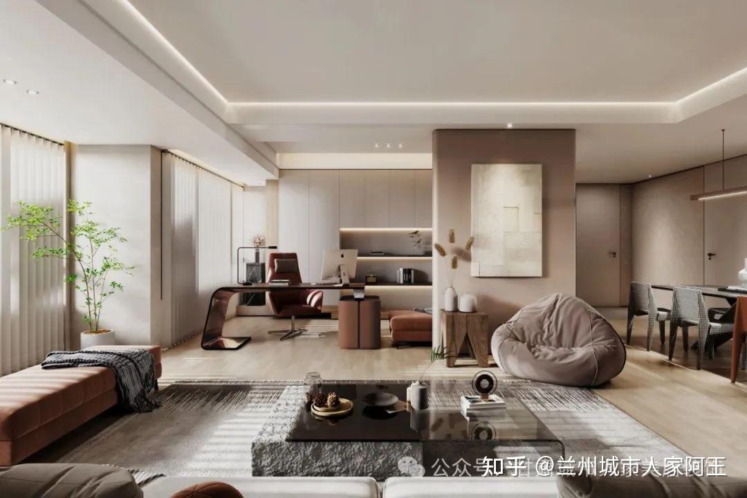 设计作品|保利大厦:160㎡现代风的诗意栖居 - 知乎