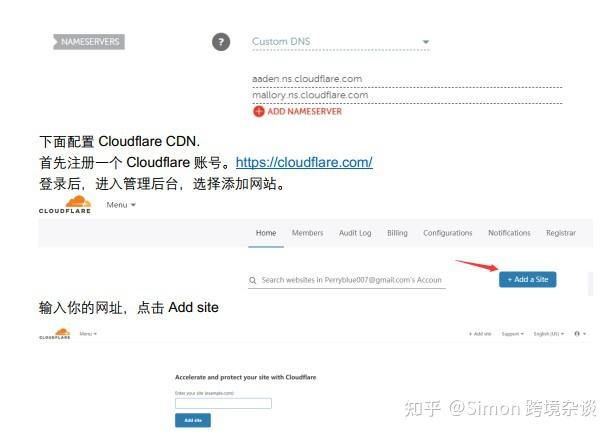 vpswordpress網站blog子域名cloudflarecdnblog建站