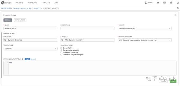 Awx Dynamic Inventory Script Example